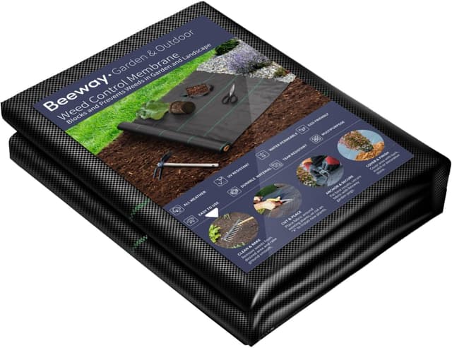 Imagen de BEEWAY Weed Membrane 1m x 10m 90gsm en OfertitasTOP