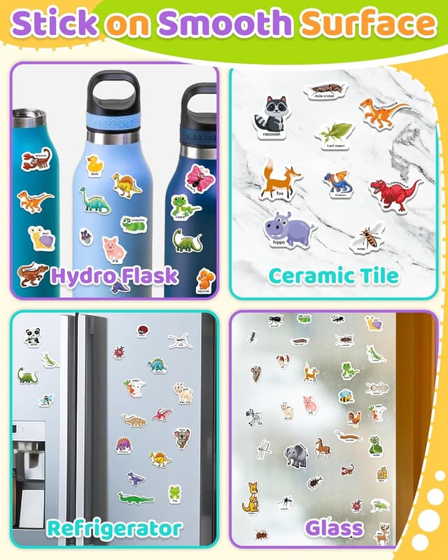 Thumbnail 3 de Benresive Reusable Sticker Book for Toddlers