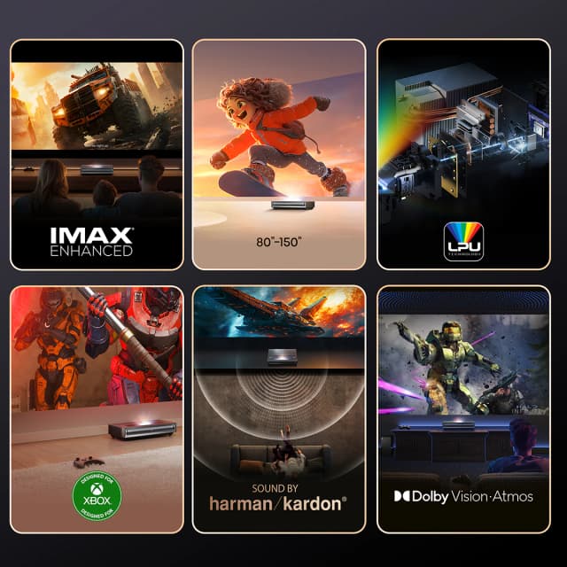 Thumbnail 4 de Hisense PX3 PRO proyector 4K UHD, 3.000 lúmenes