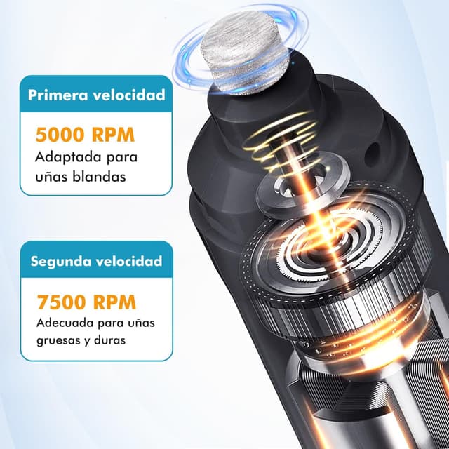 Thumbnail 4 de ETENTOUS Lima Uñas Perro Eléctrica 2 velocidades