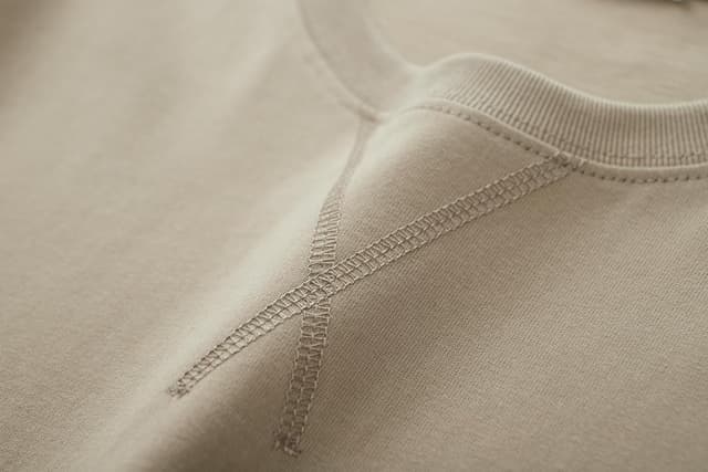 Detalle de VEIISAR Herren Dickes Rundhalsmantel-T-Shirt aus 100% Baumwolle (Heavy Duty) – Preshrunk Longline