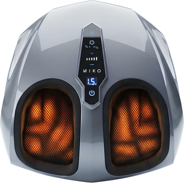 Detalle de MIKO foot massager with heat, deep knead