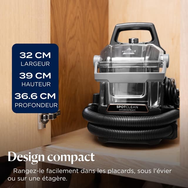 Thumbnail 5 de BISSELL HydroSteam nettoyeur vapeur 1000W