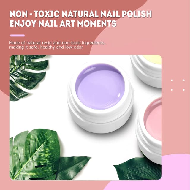 Detalle de UV Nagellack Set – 36 Farben UV Farbgel Set mit Feile & Pinsel für Nail Art