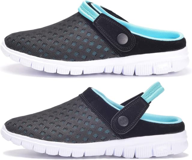 Detalle de Damen Herren Clogs Hausschuhe „Gartenschuhe“ – leichte Sommer-Budelatschen & Pantoletten