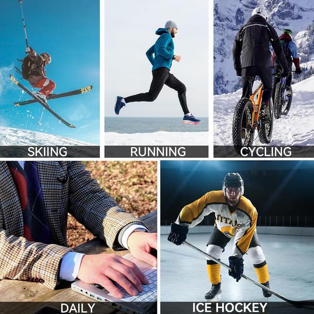 Thumbnail 6 de AMZSPORT Maglia Compressione Uomo 2 Pezzi