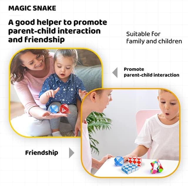 Thumbnail 6 de EACHHAHA Mini serpente magico 25 pezzi per feste