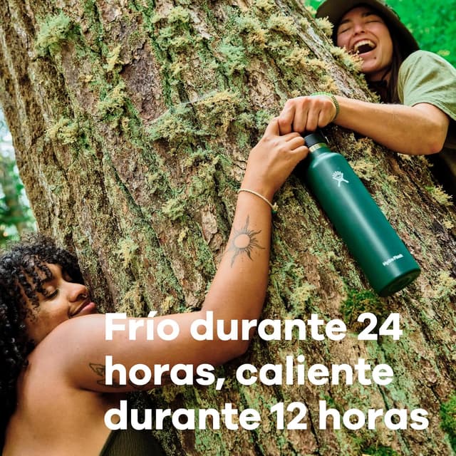 Detalle 2 de Hydro Flask Standard Mouth 621 ml 🌊 Botella de Acero Inoxidable