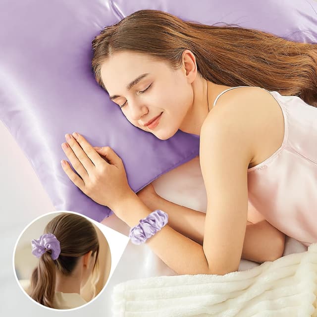 Detalle 1 de BEDELITE Satin Kissenbezug 80 x 80