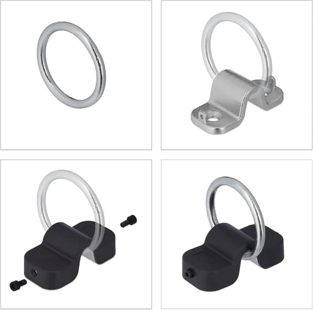 Thumbnail 5 de Relaxdays Ancrage mural ou au sol 10 mm đź”’