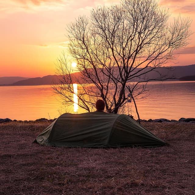 Detalle de Night Cat amaca-tenda per 1 persona impermeabile con zanzariera