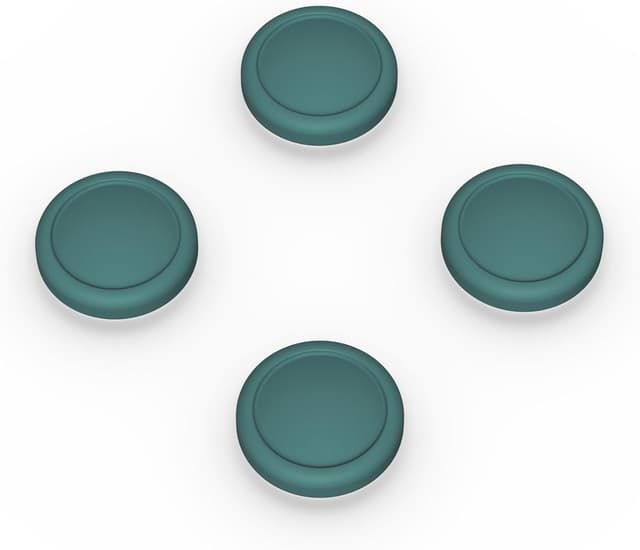Thumbnail 6 de eXtremeRate PlayVital silicone joystick caps (Hunter Green) for Switch OLED Joy‑Con