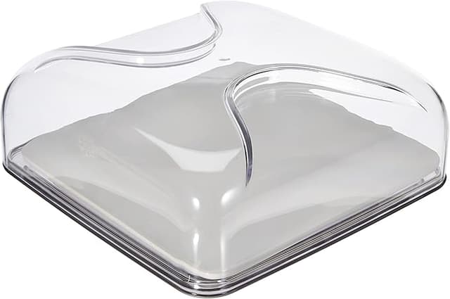 Imagen de Guzzini Quesera Cuadrada Gocce 25,5x25,5x11,5 cm🧀 en OfertitasTOP