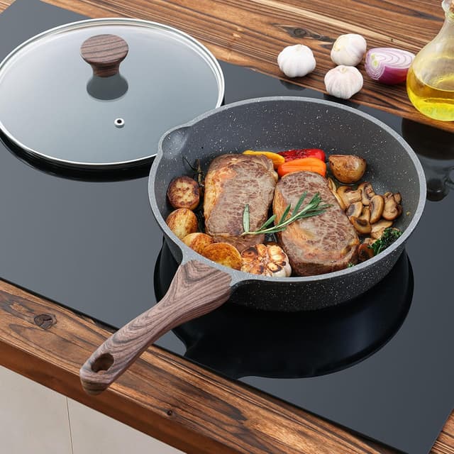 Thumbnail 6 de SENSARTE Nonstick Skillet 26 cm Deep Frying Pan (4 L) with Lid – Induction Compatible