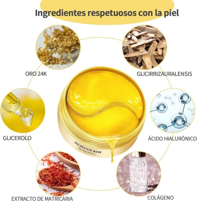 Detalle de Parches de colágeno 60 PCS para ojeras