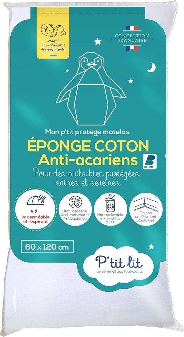 Thumbnail 6 de P'tit lit Protège Matelas Bébé 70x140 cm