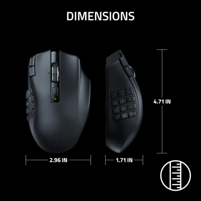Thumbnail 6 de Razer Naga V2 MMO Mouse 400 Hr