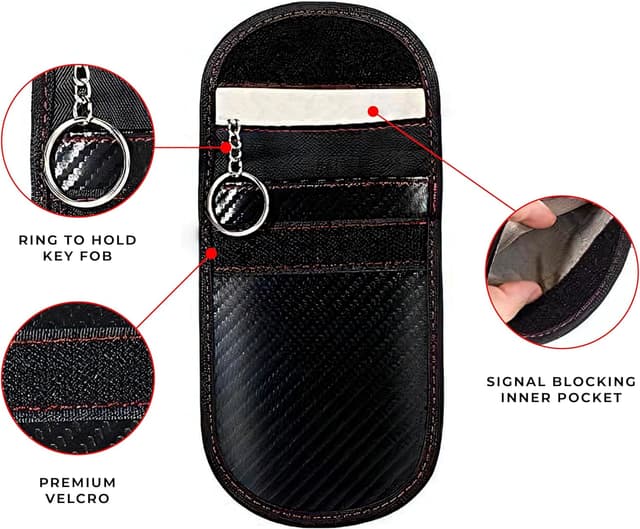 Thumbnail 6 de Car key Faraday pouch 2 pack RFID