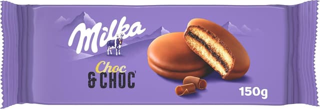 Imagen de Milka Choc & Choc 150g bizcochos 🍫 en OfertitasTOP