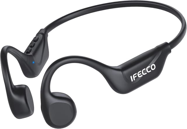 Detalle de IFECCO Bone Conduction Headphones Bluetooth 5.4 for Sport
