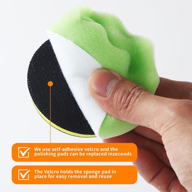 Thumbnail 3 de 28‑teiliges 80mm Polierschwämme Set Auto