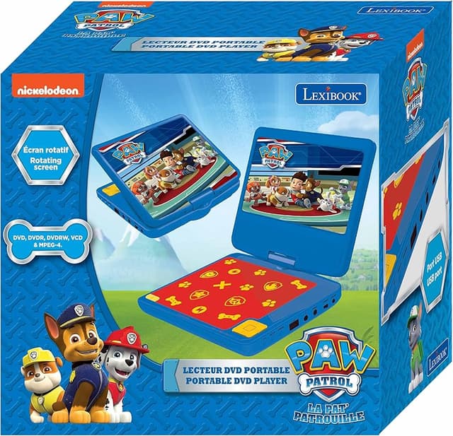 Thumbnail 1 de Lexibook DVDP6PA Reproductor DVD 7" portátil