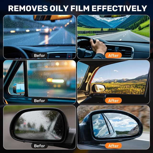 Thumbnail 5 de Car Oil Film Cleaner Windshield Brush