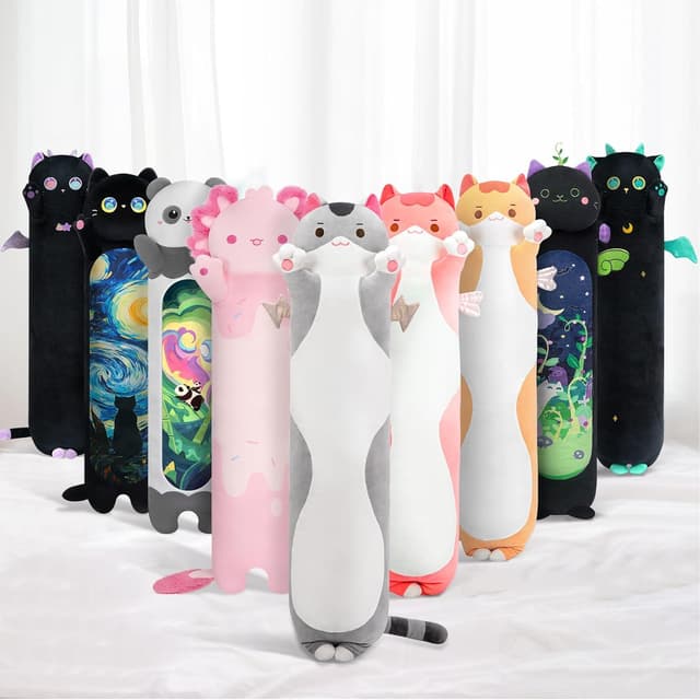 Thumbnail 6 de Mewaii Gato de Peluche 50cm, Almohada y Juguete