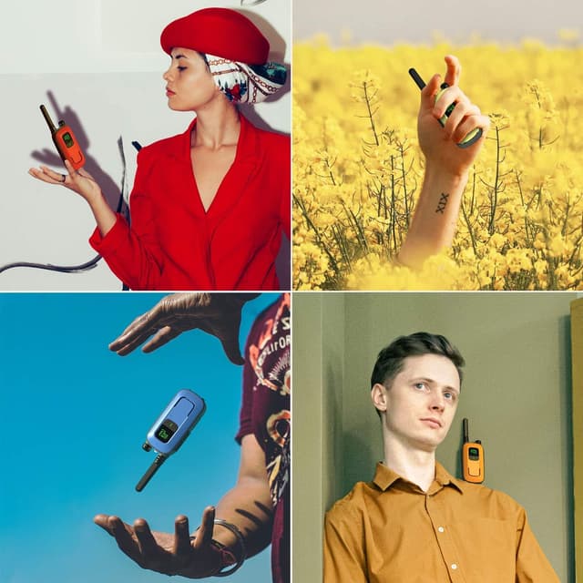 Thumbnail 6 de Radioddity PR-T3 Talkie-walkie PR-T3 rechargeables, 16 canaux PMR + VOX + lampe