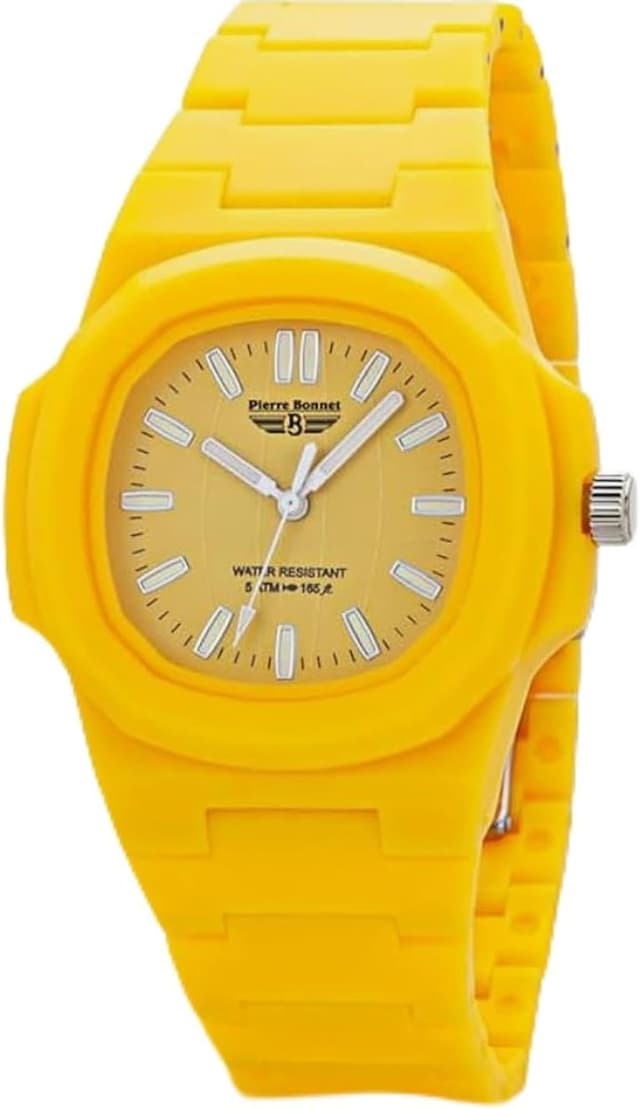 Detalle de Pierre Bonnet Orologio 9276 unisex in policarbonato con movimento al quarzo Miyota 2035