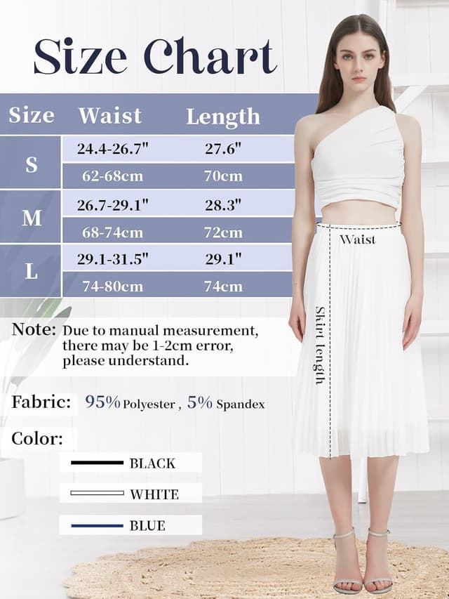 Detalle 2 de Kefiyis Jupe longue plissée S