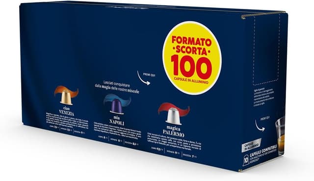 Thumbnail 7 de Caffè Borbone Mia Napoli ☕ 100 cápsulas para Nespresso