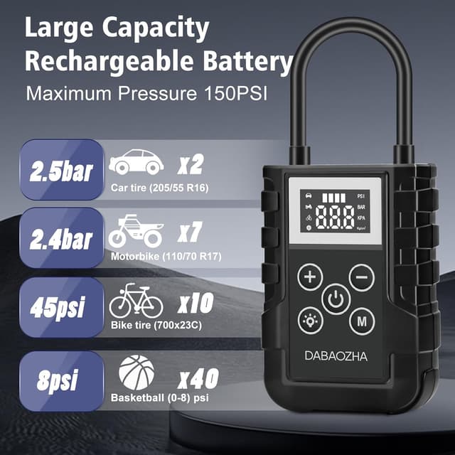 Thumbnail 1 de Compressore aria portatile 150 PSI