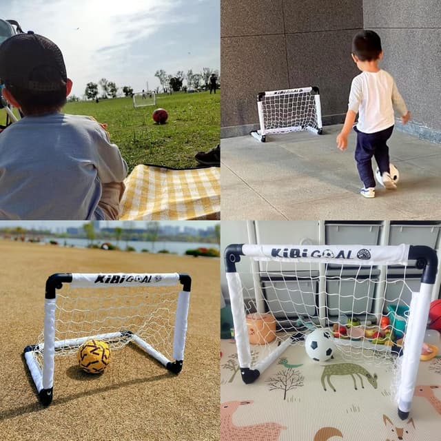 Thumbnail 1 de LZHDZQD Klappbares Fußballtor Mini