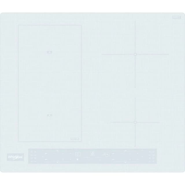 Detalle de Whirlpool WL B4560 NE/W placa inducción