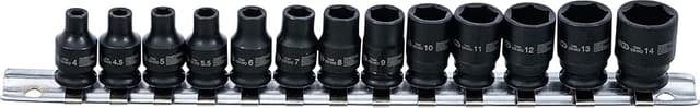 Detalle de BGS 5296 Juego de llaves vaso impacto 13 pzas 4–14 mm 🛠