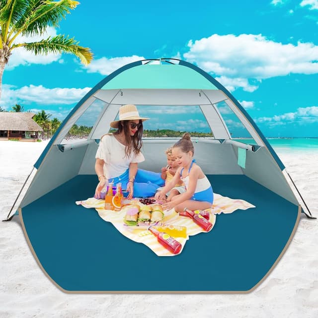 Thumbnail 6 de COMMOUDS Beach Tent Sun Shade with UPF 50+ Protection (for 3/4/6/8 people)
