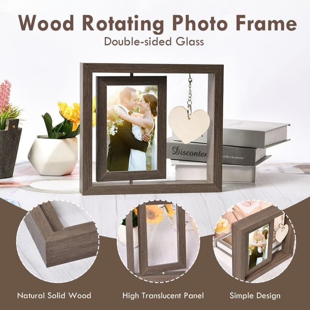 Thumbnail 3 de Aolso Cadre Photo Bois 21 x 23 cm