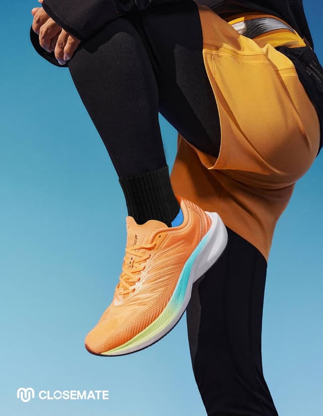 Detalle de CLOSEMATE Chaussettes de sport (socquettes) coton respirant antidérapantes 6 paires