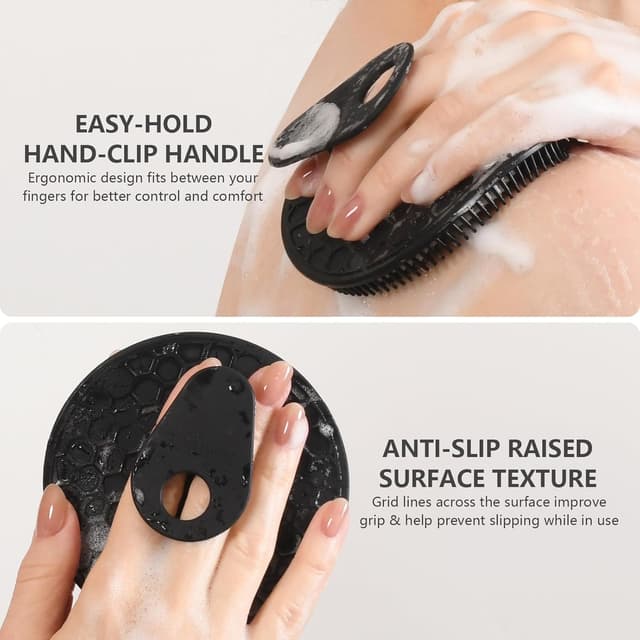 Thumbnail 6 de BEAUTAIL Silicone Body Scrubber Set 4 Pack