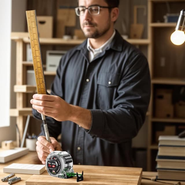 Detalle de Fluorescent steel tape measure 10M