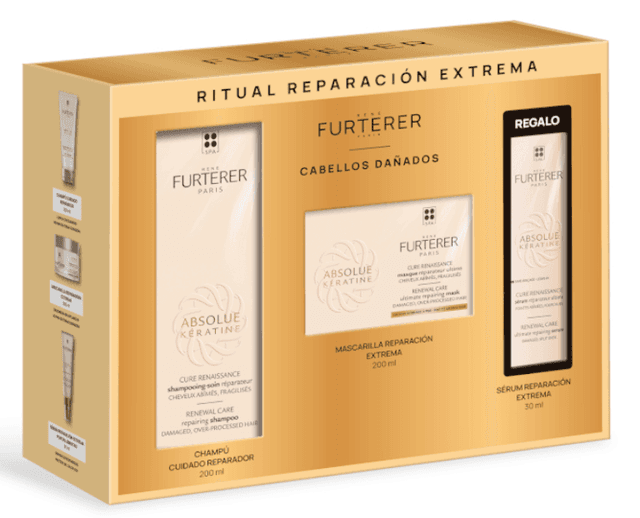 Detalle de Rene Furterer Absolue Keratine Pack 3x200 ml