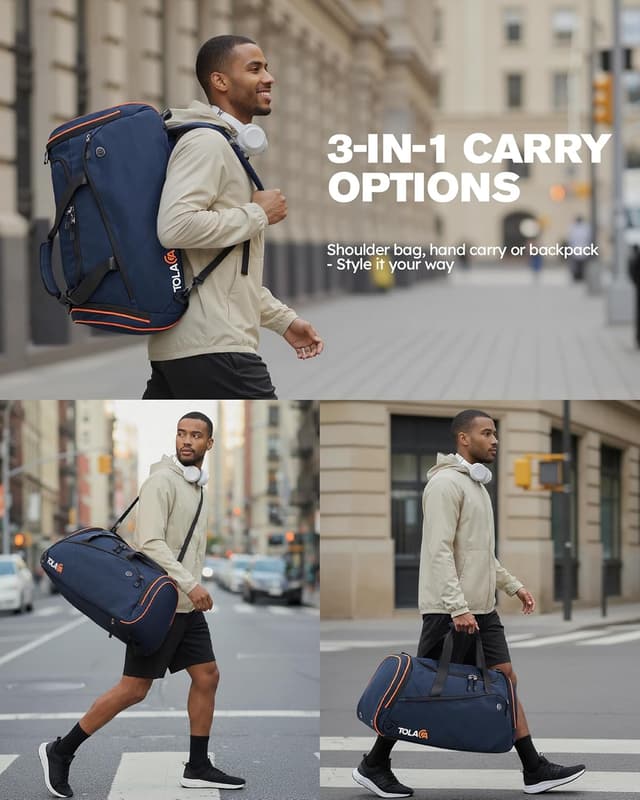 Thumbnail 1 de Tolaccea Sporttasche 47L fĂŒr Fitness đ