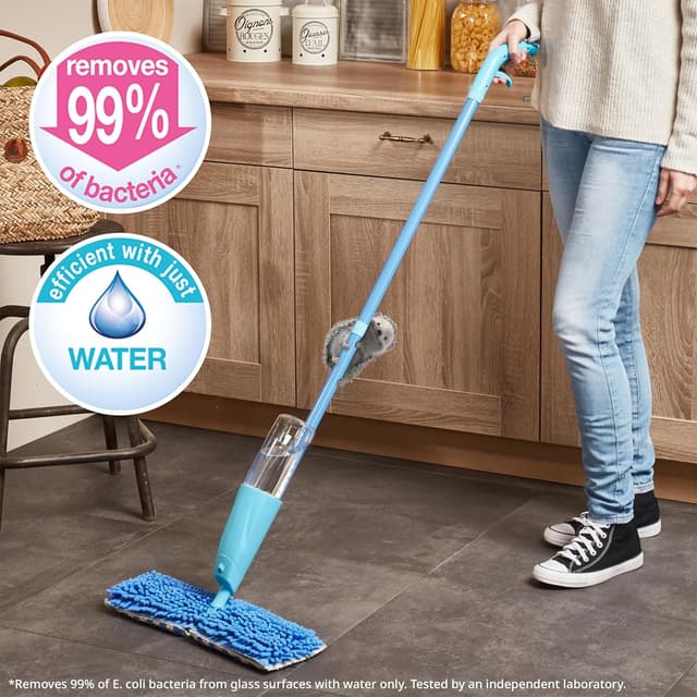 Thumbnail 4 de Spontex Quick Spray Duo Mop with Microfibre Head