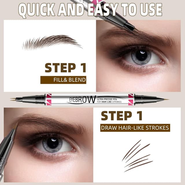 Thumbnail 6 de Matita per Sopracciglia Doppia Testa 2 in 1 Marrone scuro