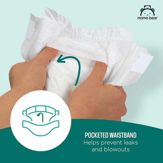 Detalle de Mama Bear Gentle Touch Diapers Size 1
