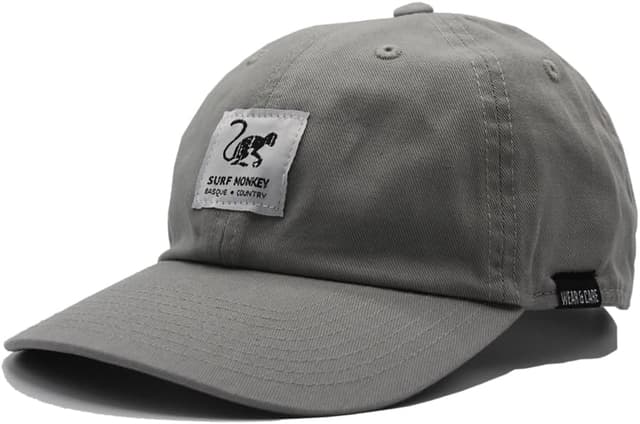 Thumbnail 6 de Surf Monkey Berretto Baseball Classic in cotone biologico con chiusura a clip (taglia unica)