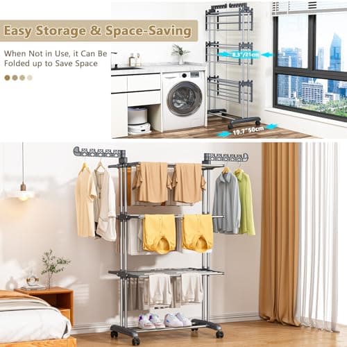 Detalle 2 de PurKeep Tendedero 4 Niveles