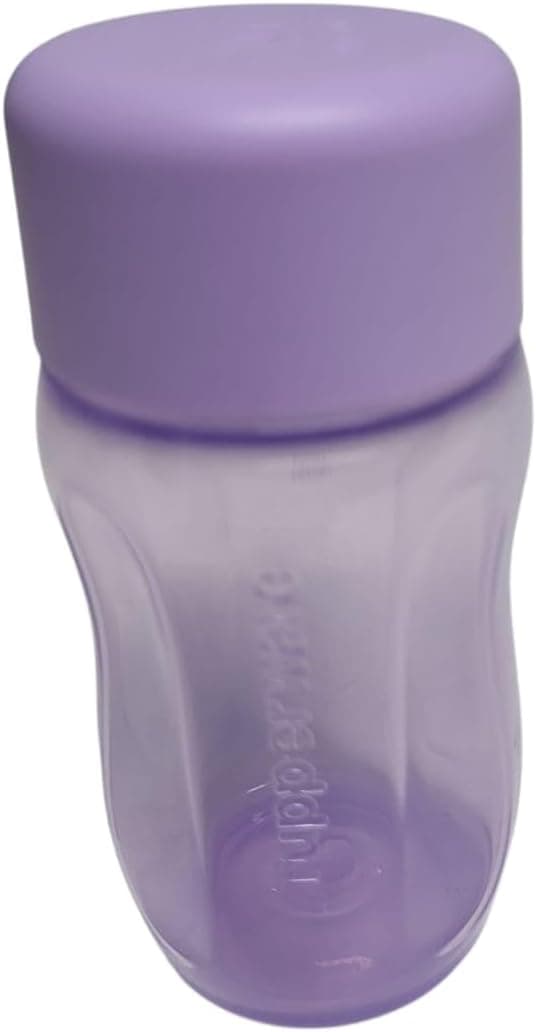 Detalle de Tupperware To Go Eco Mini Trinkflasche „Vitamin Shot“ 90 ml mit Drehverschluss (lila)