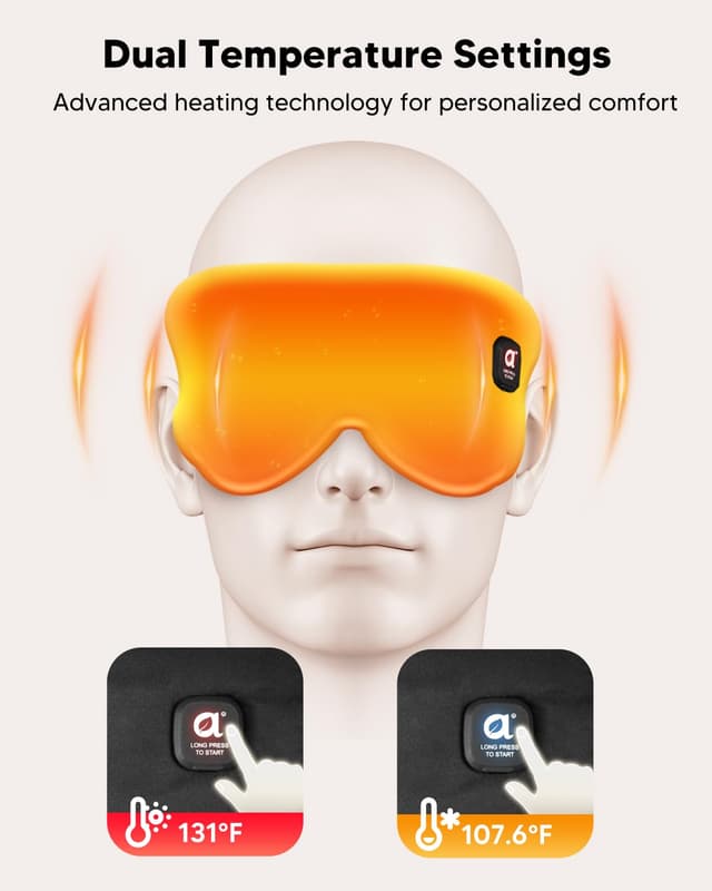 Thumbnail 2 de arboleaf Wärmbrille kabellos 3 Stufen 🌙